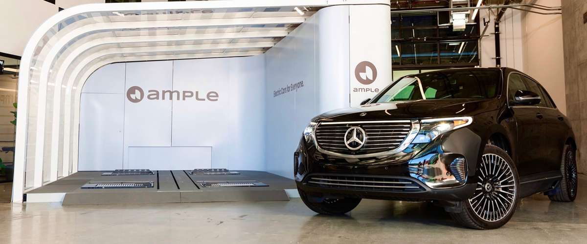 Modular EV Battery Swapping Stations by Ample are Launched