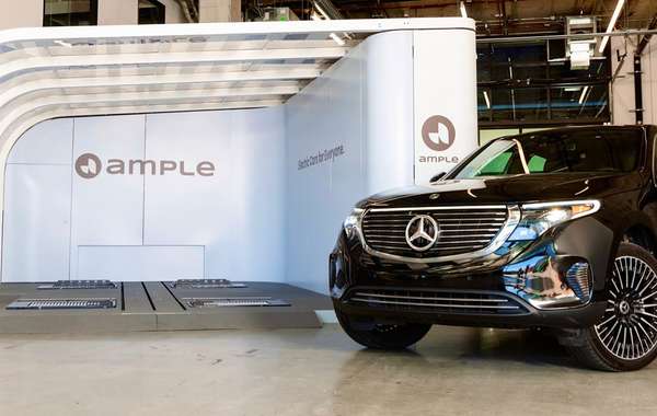Modular EV Battery Swapping Stations by Ample are Launched