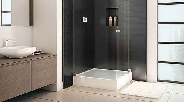 Grey water and heat recovery shower