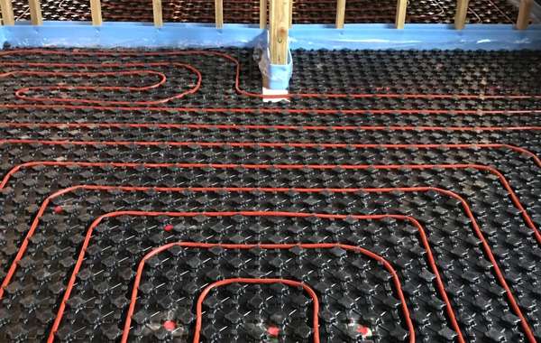 Under floor heating provides comfort and efficiency