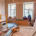 Drywall and construction dust