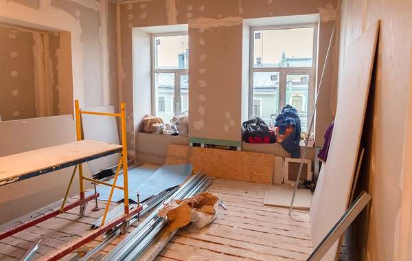 Drywall and construction dust