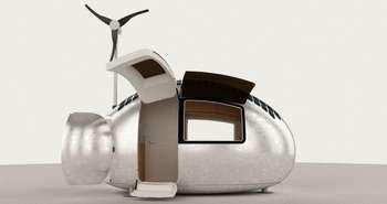 The off-grid Ecocapsule accessory dwelling unit