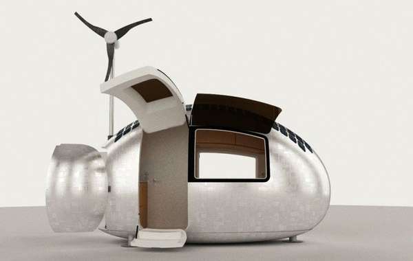 The off-grid Ecocapsule accessory dwelling unit