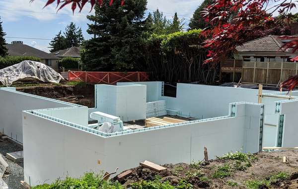 ICF Block Construction - The Definitive History of ICFs from 1932 to 2023 © R j