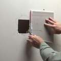 How to REPAIR DRYWALL - jam that sticky white stuff in those holes folks