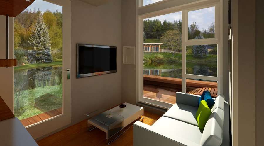 A sustainably built, ultra modern and affordable tiny house