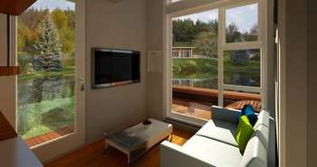 A sustainably built, ultra modern and affordable tiny house