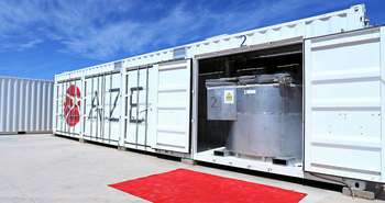 Solar Electricity Generation & Storage with no Batteries, Azelio