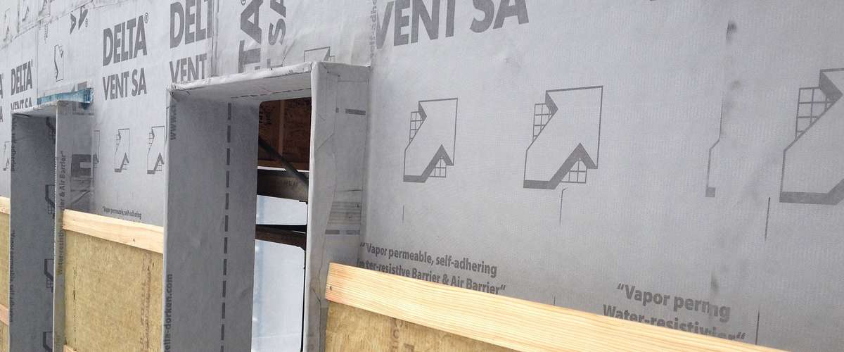 Exterior air barrier membrane © Ecohome
