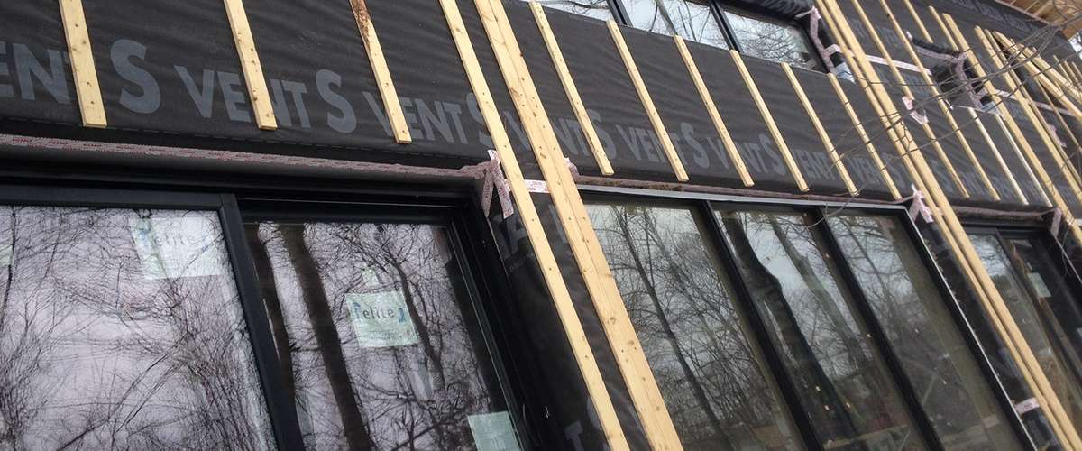 Correctly installed Triple pane south facing windows on Ecohome's Demo House