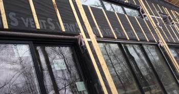 Correctly installed Triple pane south facing windows on Ecohome's Demo House