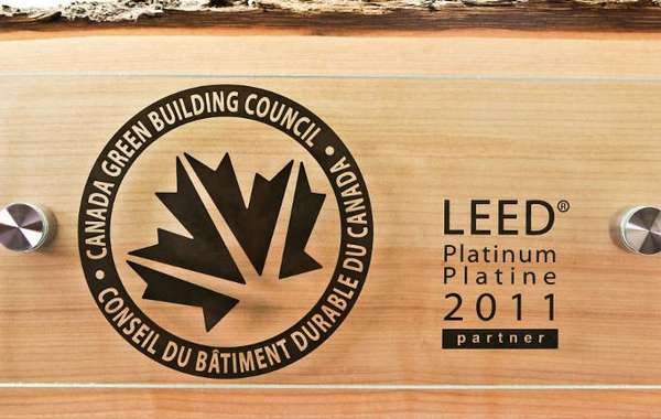 Leed platinum plaque