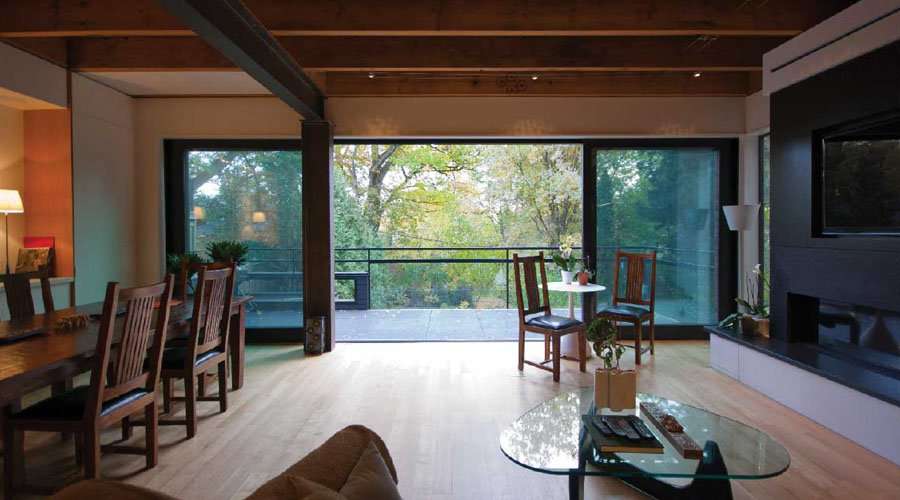 The LEED Platinum infill house in Toronto