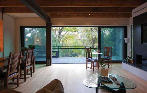 The LEED Platinum infill house in Toronto
