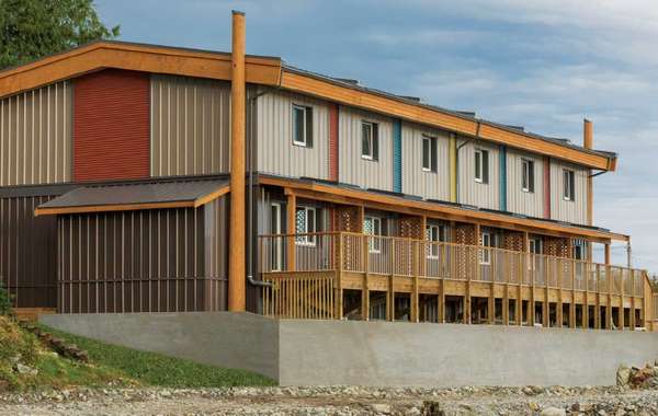 Multi-unit Passive House for Heiltsuk First Nation on Campbell Island,