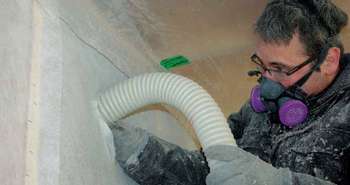 Dense-packed cellulose wall insulation