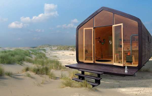 The Fiction Factory Wikkelhouse tiny house made of carboard
