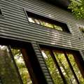 Wood frame triple-glazed, argon-filled windows in the Ecohome Demo House