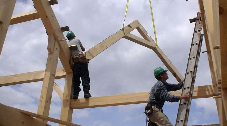 Timber frame construction