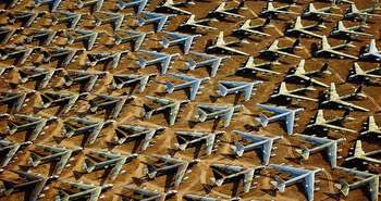 "The Boneyard" in Arizona, the world’s biggest aircraft graveyard
