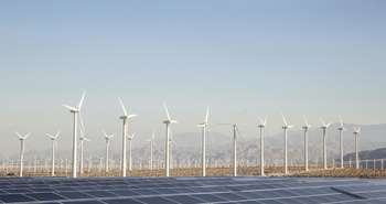 Renewable energy wind farm