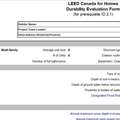 Durability Risk Evaluation Form