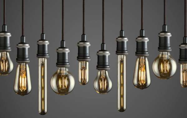LED filament bulbs