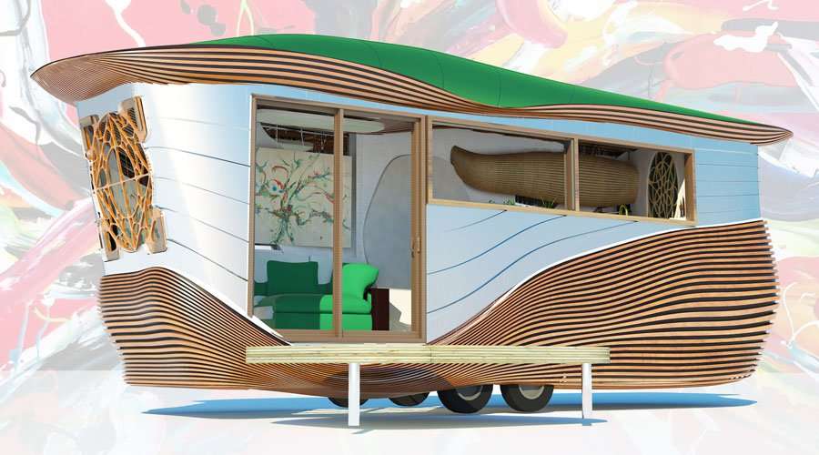 Tiny House living in cold climates - one of the best tiny homes on wheels