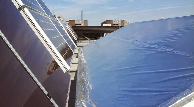 Solar panel reflectors