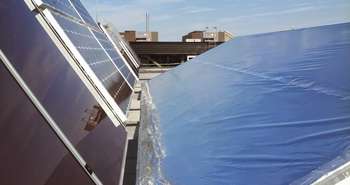Solar panel reflectors