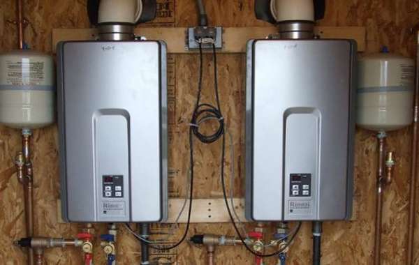 Gas powered tankless water heaters
