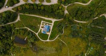 Aerial view of BRE Innovation Park Living City Campus
