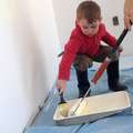 Painting with zero VOC paint from Benjamin Moore