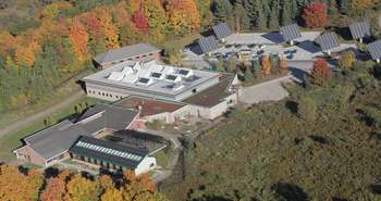 Aerial view of The Earth Rangers Centre (CNW Group/Earth Rangers)