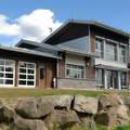 The passive solar home in Lac Kenogami, Quebec