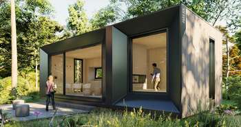 Le Refuge - An Architect-Designed Modern Green prefab tiny house kit home
