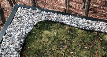Living green roof installation on the Edelwiess house
