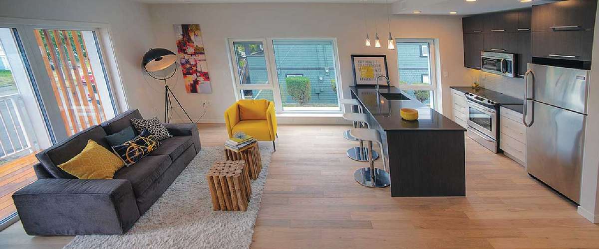 Multi Unit Passive House design Vancouver Island BC