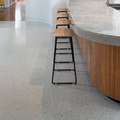 Polished concrete floors and counters