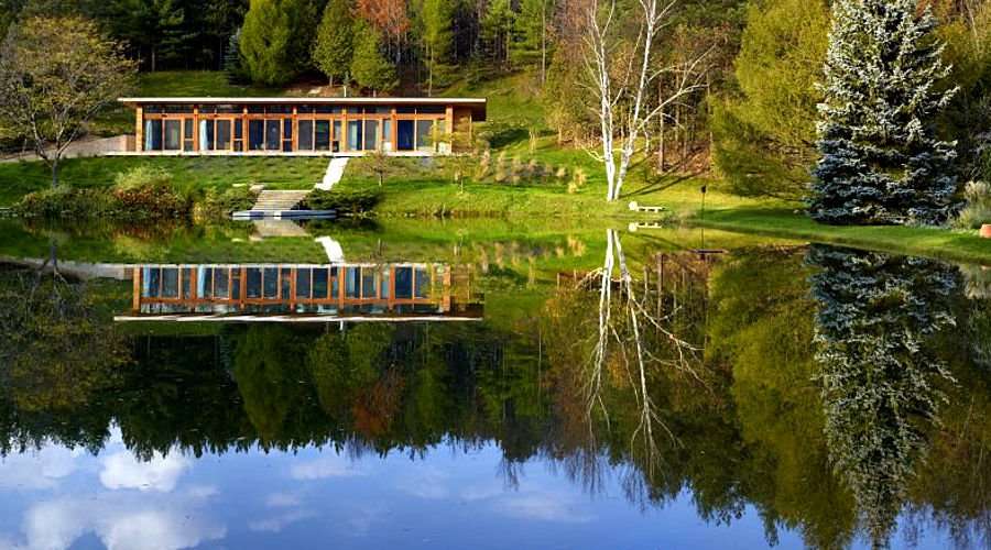 Beautiful LEED home in Mulmur, Ontario.