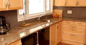 Custom kitchen renovation by River Woodworks