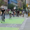Bike lanes in Vancouver
