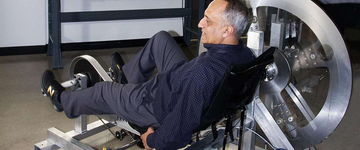 60 minutes on this bicycle can power your home For 24 hours (in theory anyhow)