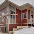 Passively-heated off-grid LEED house in Low, Quebec