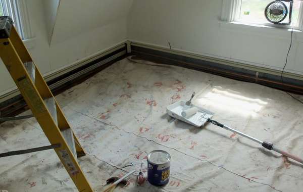 Vapor retarder latex primer instead of polyethylene sheet