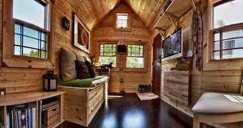 Tiny Tack House living room