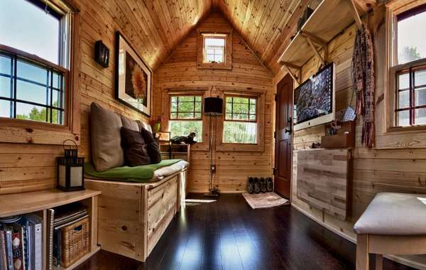Tiny Tack House living room
