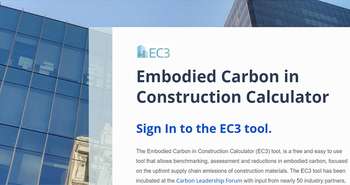 The EC3 Tool - Skanska - Calculating & Comparing Carbon Footprint of Buildings