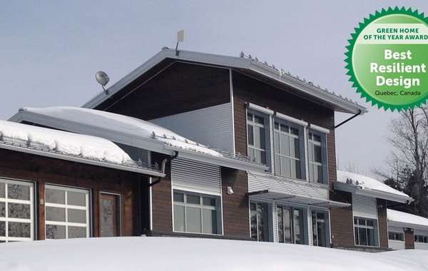 Passive Solar Home design at it's best - Kenogami House - EcoHome